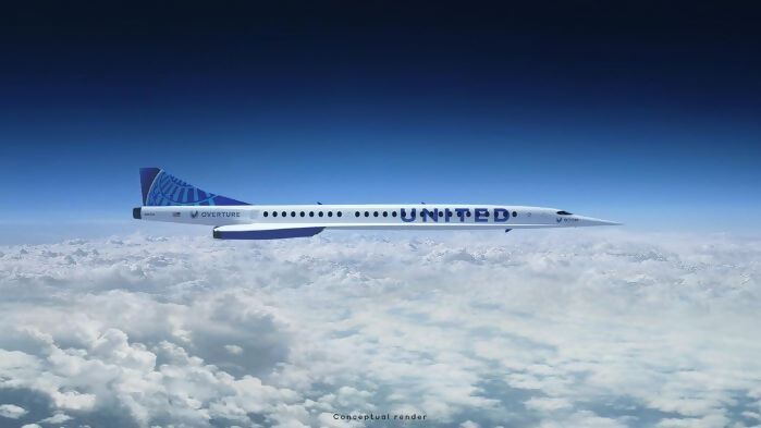 United Adding Supersonic Speeds with New Aircraft from Boom Supersonic